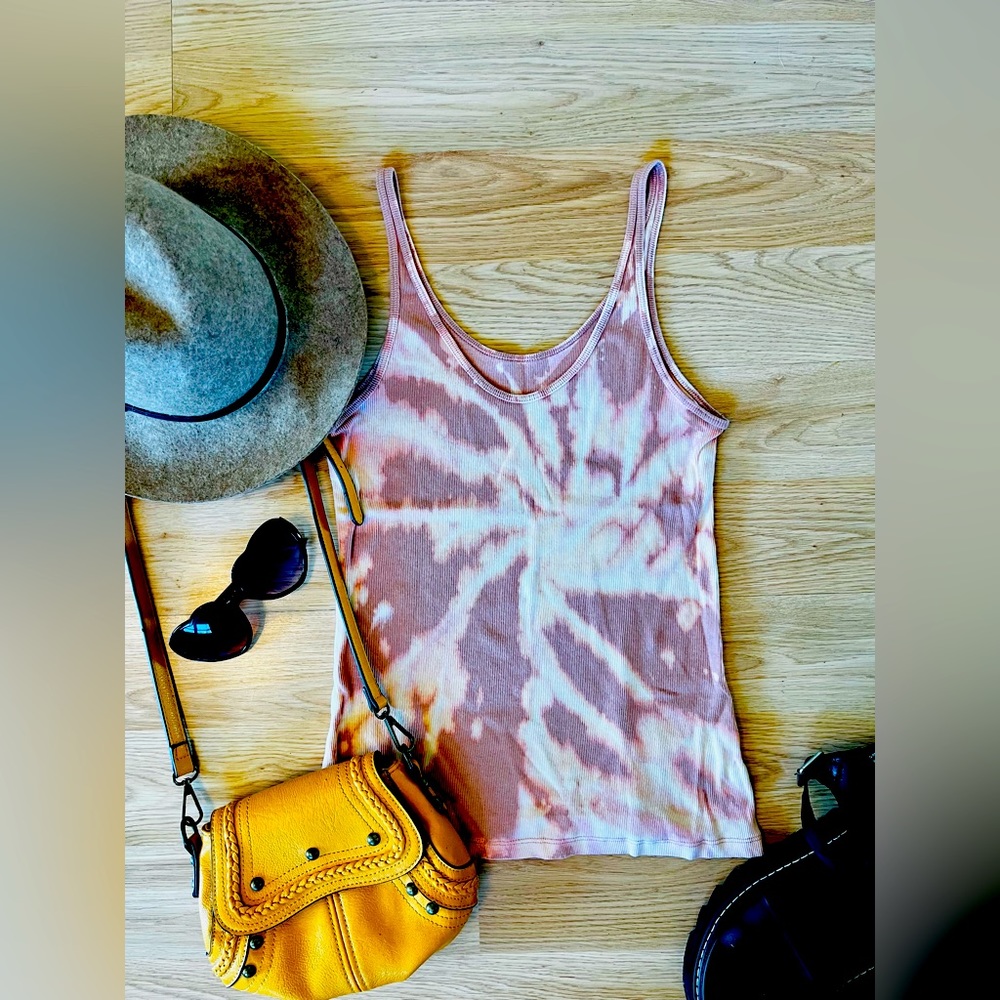 Customized A New Day Women’s Top Women’s Tank Top Size M Med Tie Dye